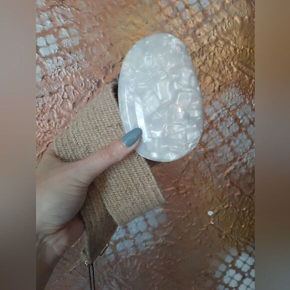 NWT Zara Jute Straw and Resin Belt - Picture 3 of 11